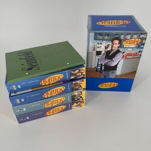 Seinfeld DVD Series Seasons‎ 1-3, 5-6 Box Sets Factory Sealed Collector Box Book